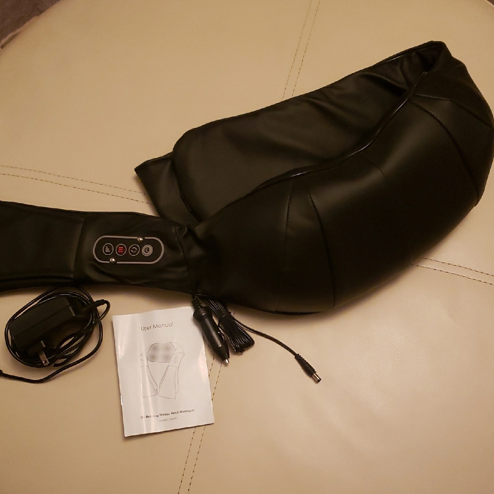 3D Rotating Shiatsu Neck Massager